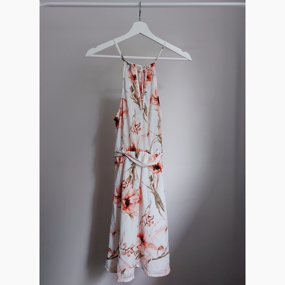 2/$18 Dynamite | Floral Halter Dress - Picture 2 of 7